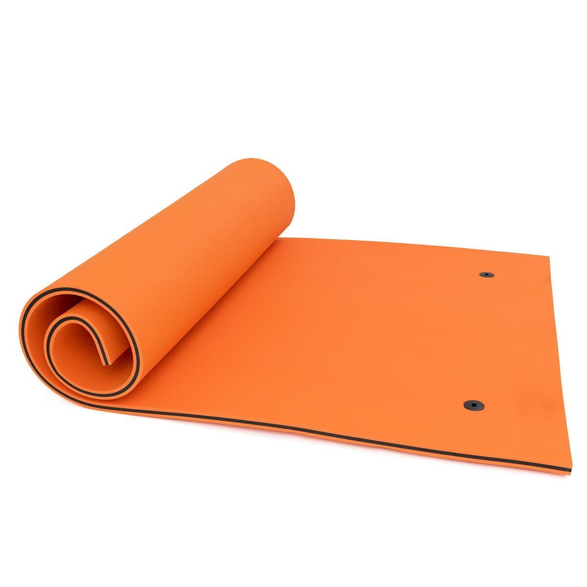 3 Layer Floating Water Pad 12 Foot Length Orange - GoPlus - Water Pads - GTIN796914862550 - 1