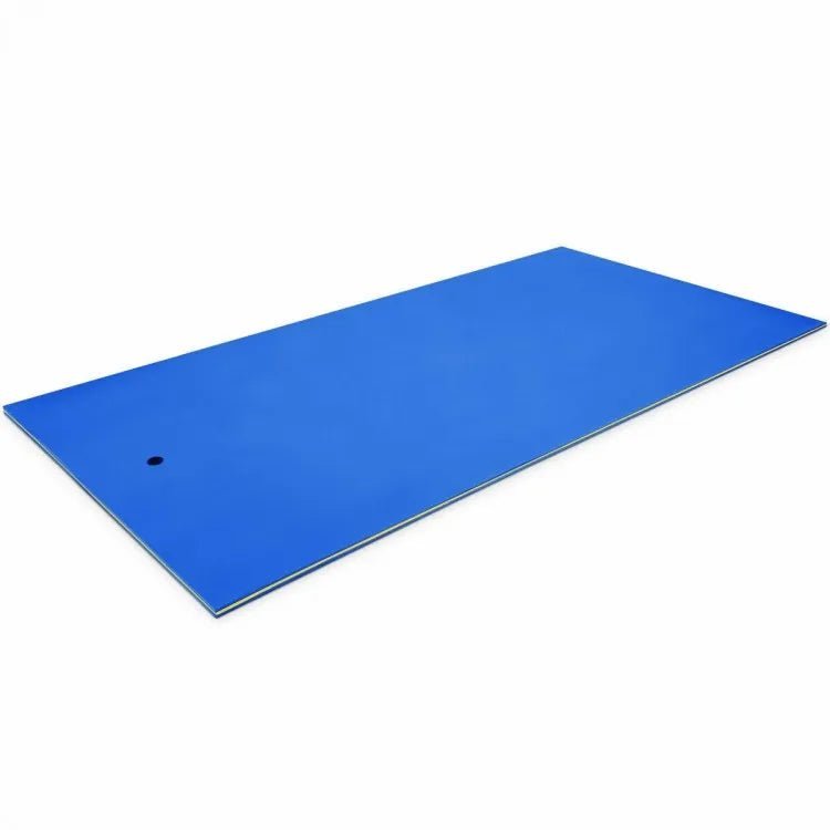 3 Layer Floating Water Pad 12x6 Foot Green & Blue - Costway - Water Pads - GTIN0783501298137 - 3