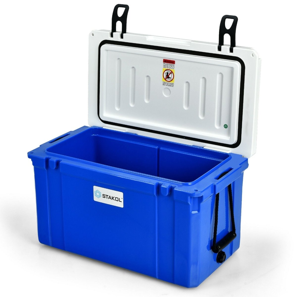 58 Quart Leak - Proof Portable Cooler Ice Box for Camping Blue - Stakol - Coolers - GTIN - 2