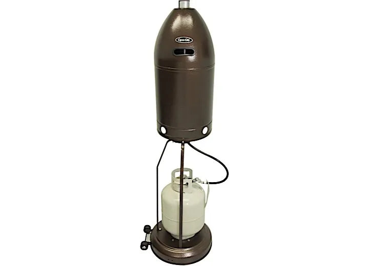 Dyna-Glo Premium Hammered Bronze Outdoor Propane Patio Heater 48,000 BTU