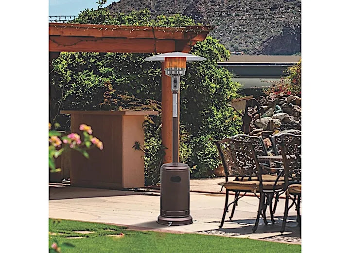 Blue Sky Outdoor Living Patio Heater Hammered Bronze Propane 48,000 BTU