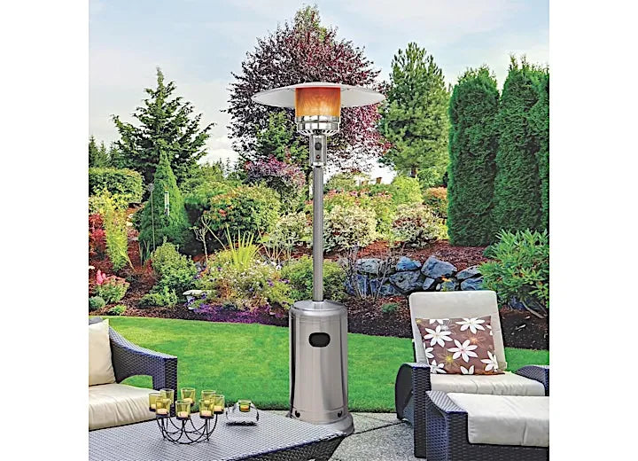 Blue Sky Outdoor Living Patio Heater Stainless Steel Propane 48,000 BTU