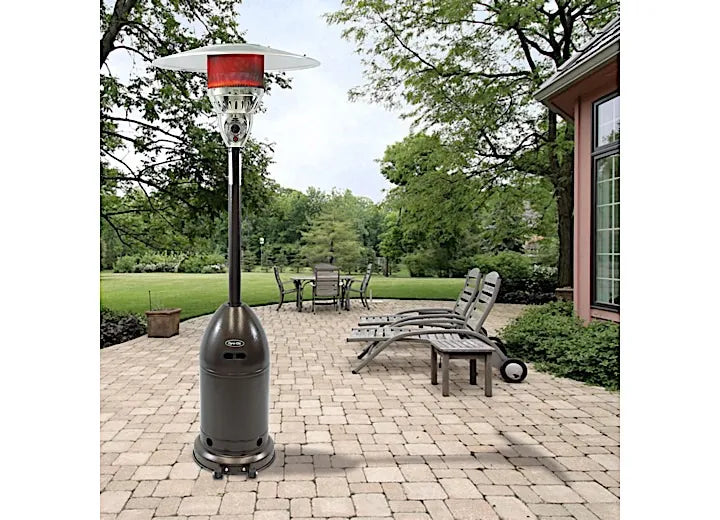 Dyna-Glo Premium Hammered Bronze Outdoor Propane Patio Heater 48,000 BTU