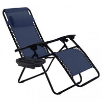 Thumbnail for Set of 2 Folding Lounge Chairs Zero Gravity