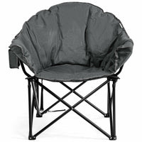 Thumbnail for Folding Camping Chair Padded with Carrying Bag - Costway - Chairs & Lounges - GTIN0617748457401 - 2