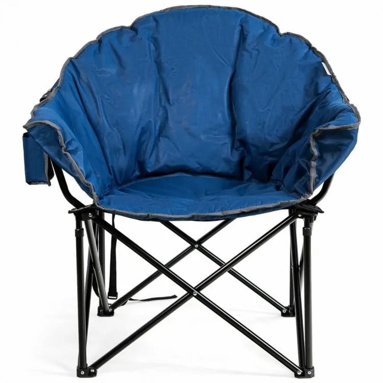 Folding Camping Chair Padded with Carrying Bag - Costway - Chairs & Lounges - GTIN0617748457418 - 3