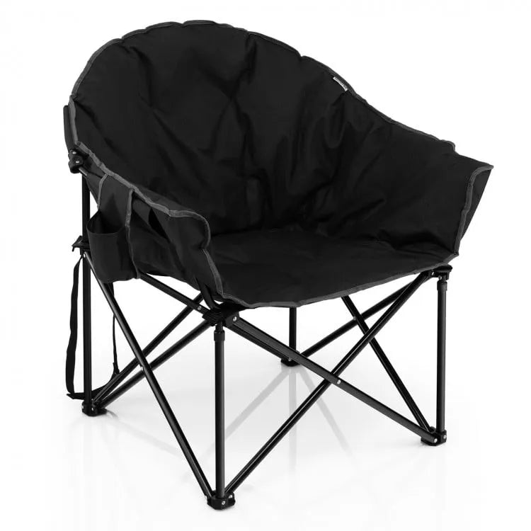 Folding Camping Chair Padded with Carrying Bag - Costway - Chairs & Lounges - GTIN06554710498762 - 1