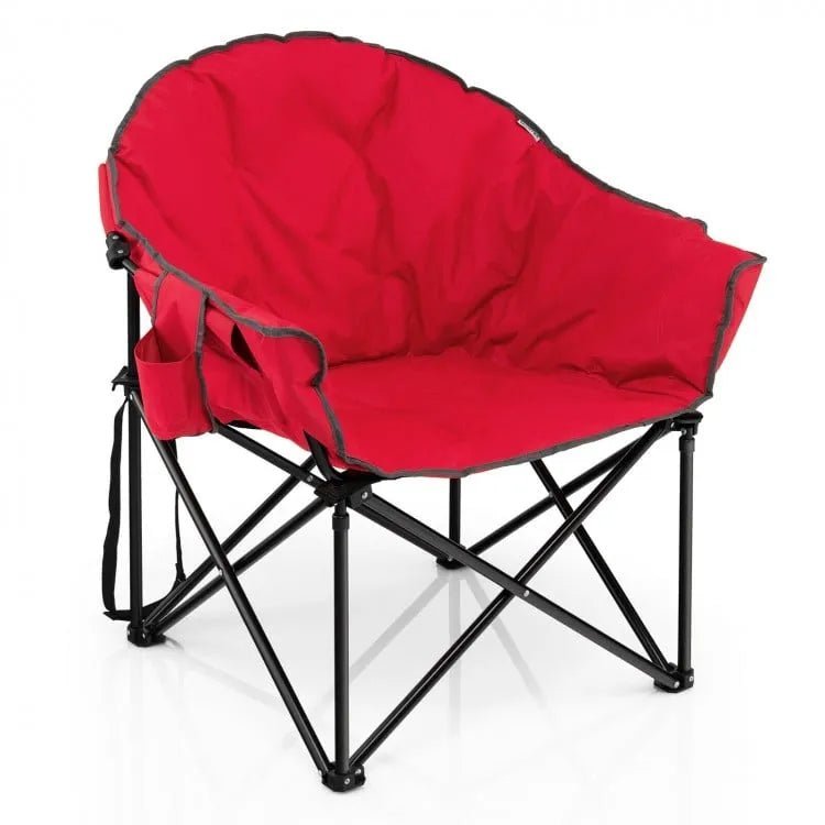 Folding Camping Chair Padded with Carrying Bag - Costway - Chairs & Lounges - GTIN06554711616776 - 4