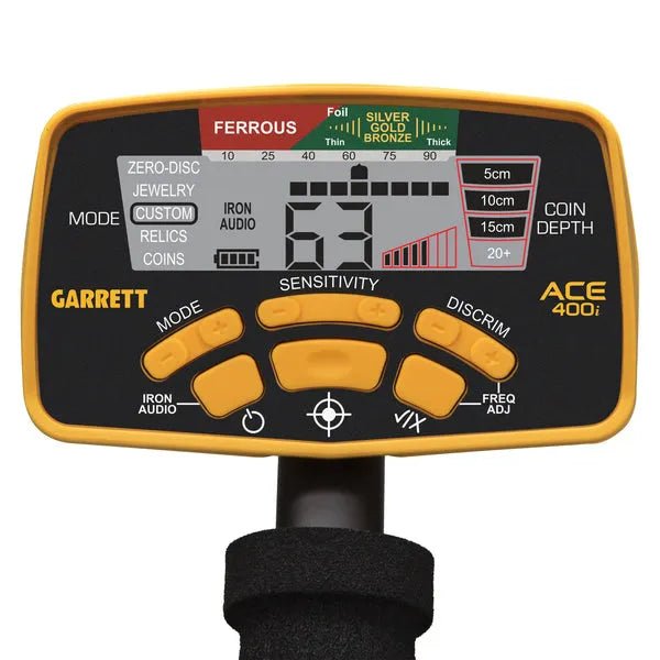 Garrett Ace 400i Metal Detector With Headphones-Garrett-Metal Detectors-GTIN786156004825-3