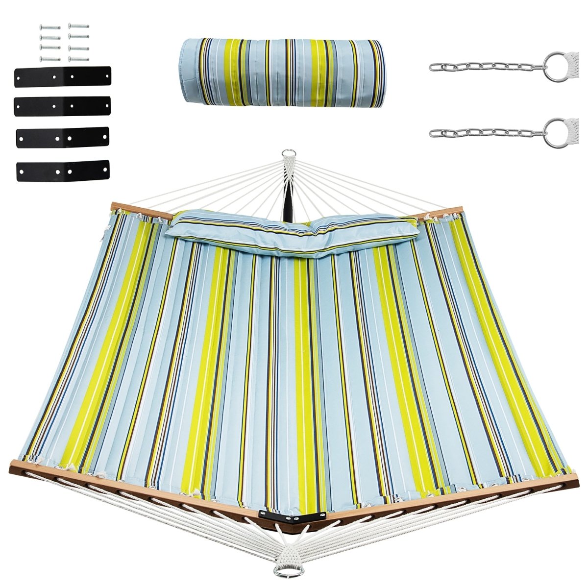 Hammock with Detachable Pillow - Costway - Hammocks & Hanging Chairs - GTIN06554715155936 - 2