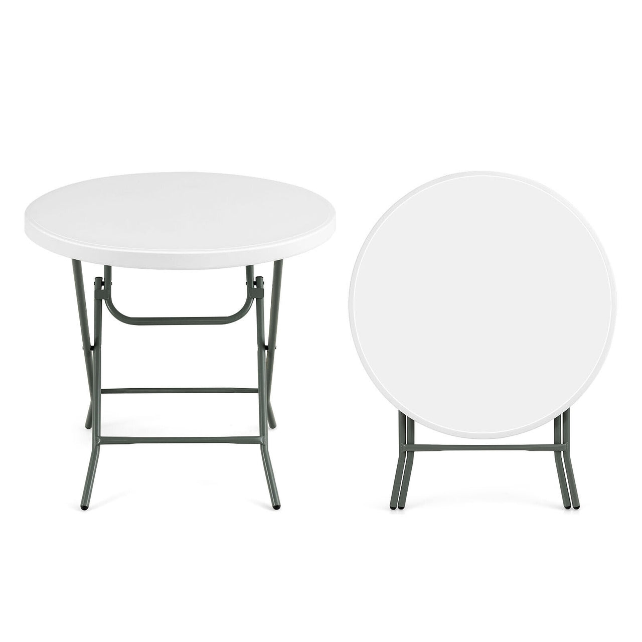 Round Foldable Lightweight Table 32 Inch