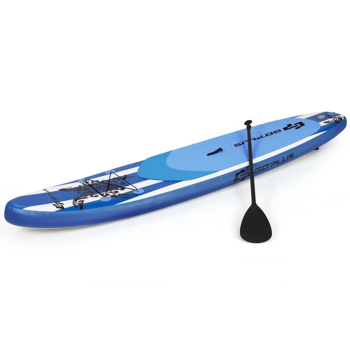 Inflatable Adjustable Paddle Board with Carry Bag 10.6 or 11 Feet - GoPlus - Inflatable Stand - Up Paddleboards - GTIN0736542321623 - 1