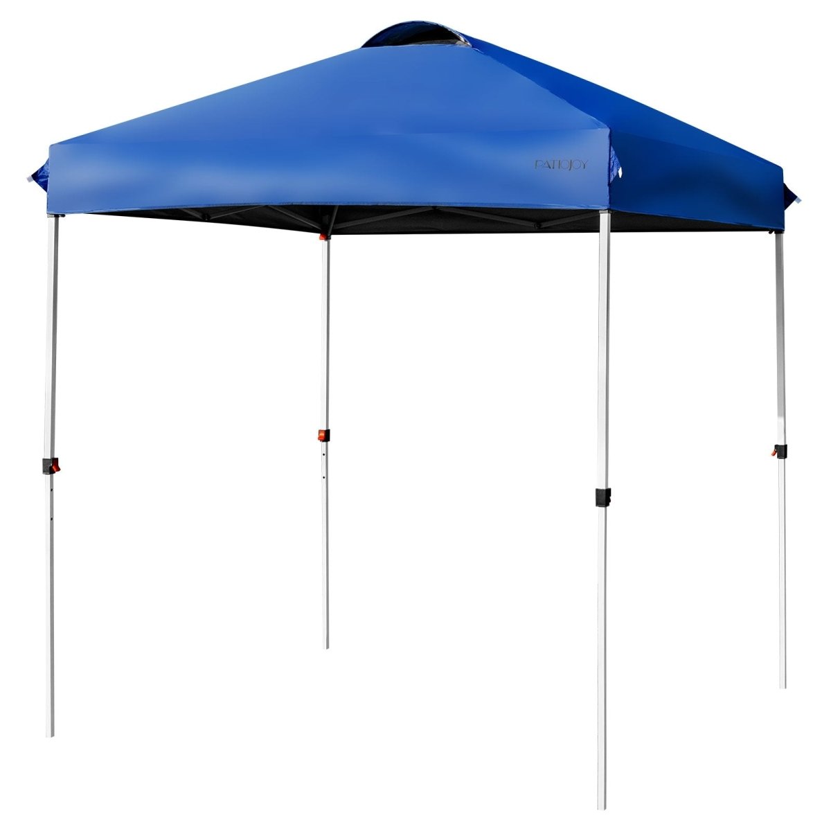 Outdoor Pop - up Canopy with Portable Roller Bag 6.6x6.6 Feet Blue - Patiojoy - Canopy Tents - GTIN06975210521772 - 2