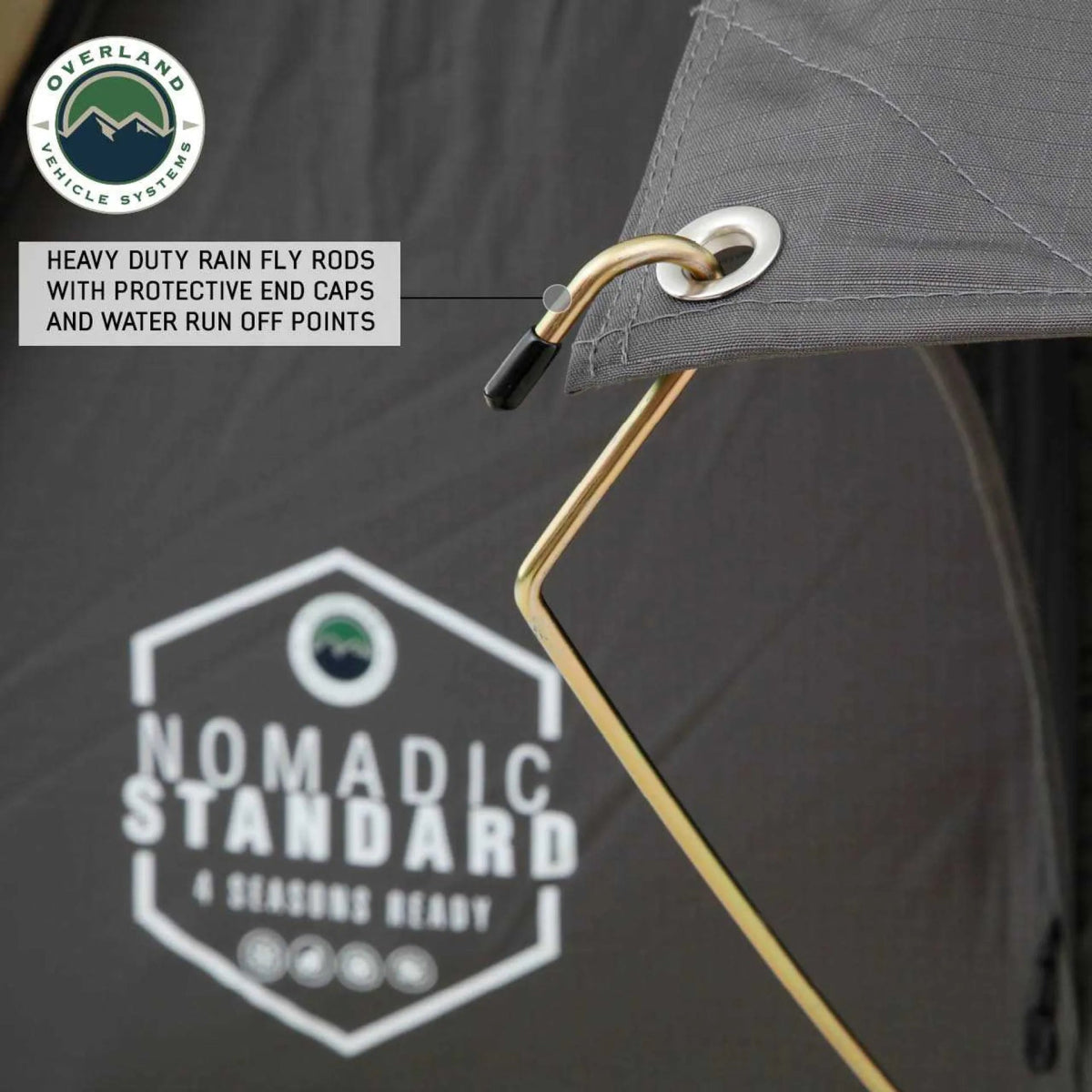 Overland Vehicle Systems Nomadic 2 Standard Roof Top Tent-Overland Vehicle Systems-Roof Top Tents-GTIN810038737256-11