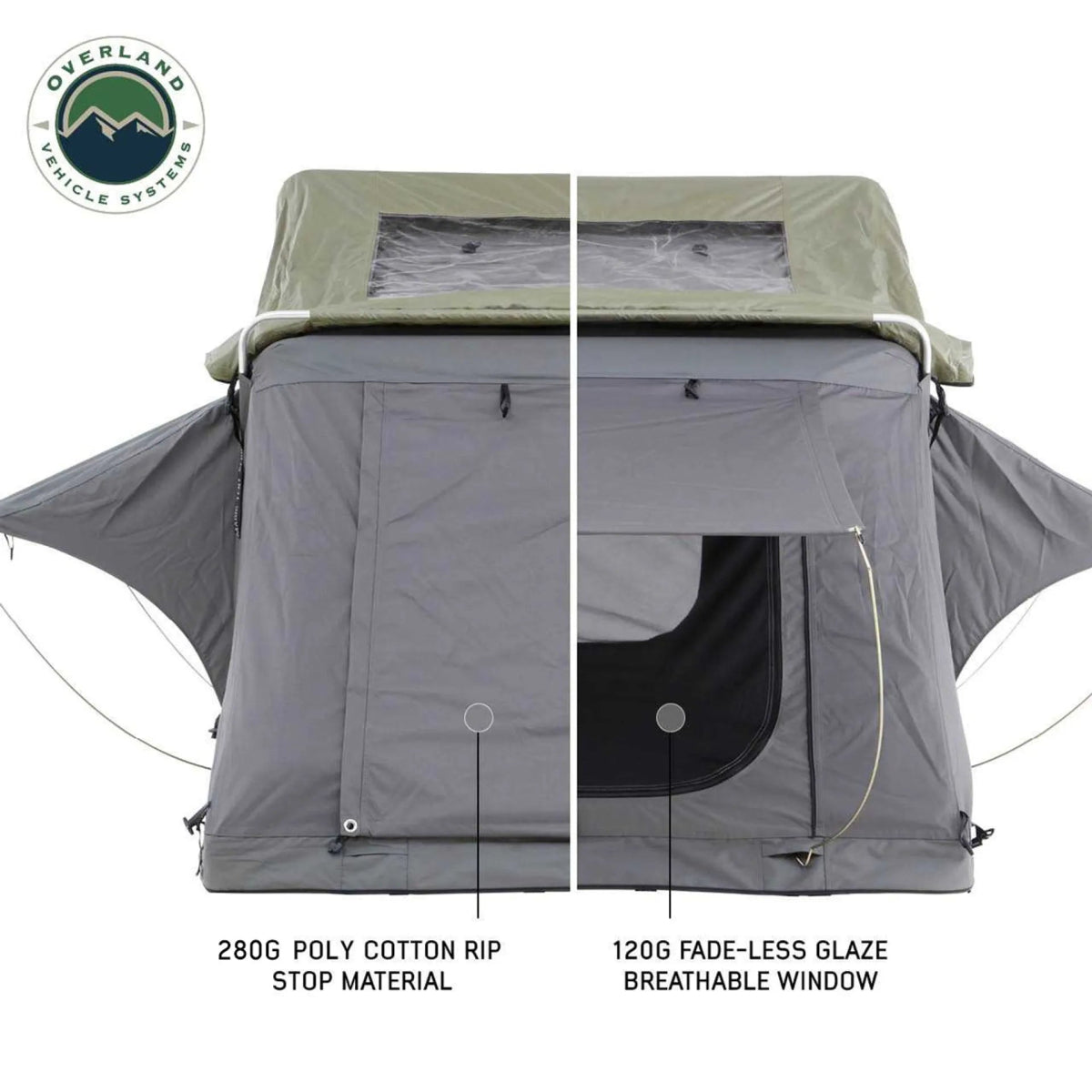 Overland Vehicle Systems Nomadic 2 Standard Roof Top Tent-Overland Vehicle Systems-Roof Top Tents-GTIN810038737256-2