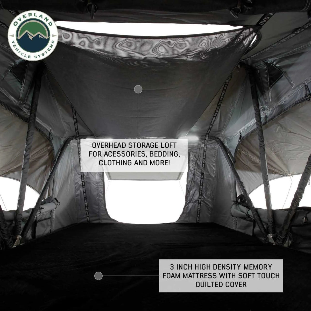 Overland Vehicle Systems Nomadic 2 Standard Roof Top Tent-Overland Vehicle Systems-Roof Top Tents-GTIN810038737256-7