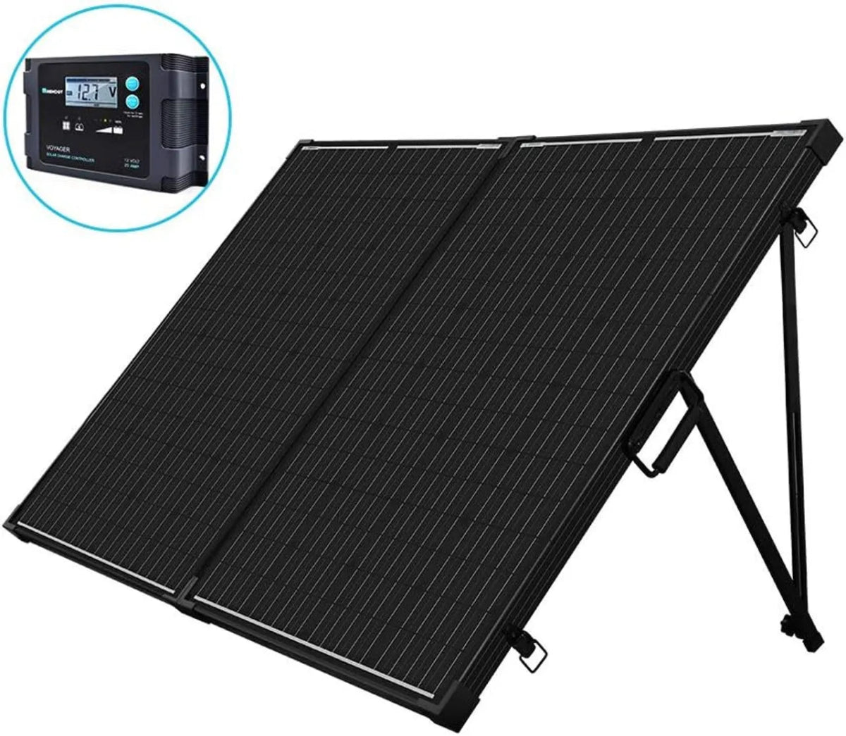 Renogy 200 Watt 12 Volt Monocrystalline Solar Suitcase with Voyager - Renogy - Solar Panels - GTIN0810009712572 - 1