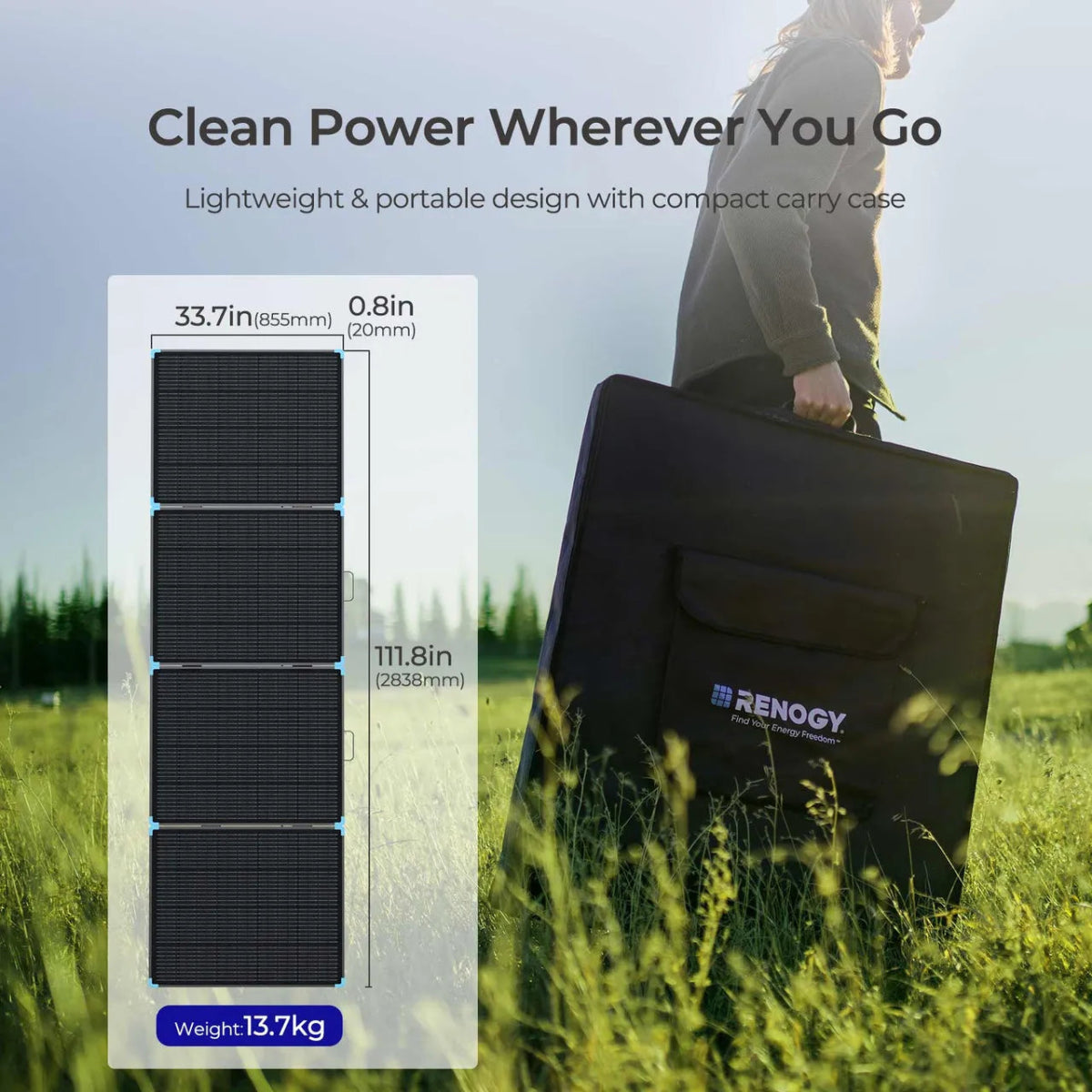 Renogy 400W Lightweight Portable Solar Suitcase - Renogy - Solar Panels - GTIN840315218680 - 3