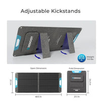 Thumbnail for Renogy E.FLEX - CORE 100W Portable Solar Panel - Renogy - Solar Panels - GTIN0840315218833 - 2