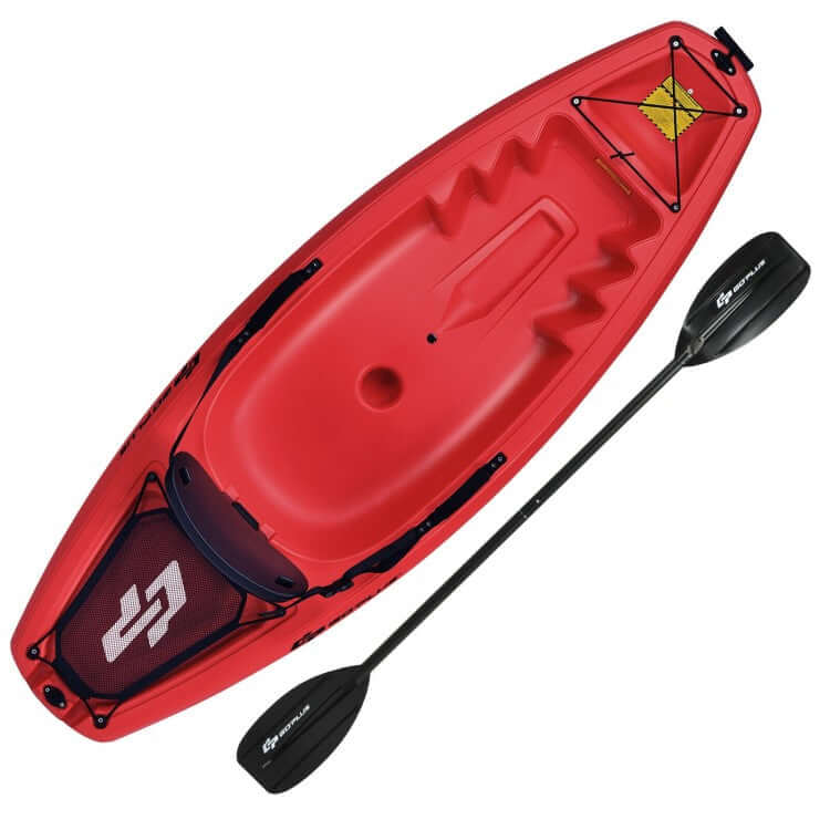 Youth kids kayak with paddle and folding backrest-GoPlus-Kayaks-GTIN-2