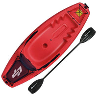 Thumbnail for Youth kids kayak with paddle and folding backrest-GoPlus-Kayaks-GTIN-2