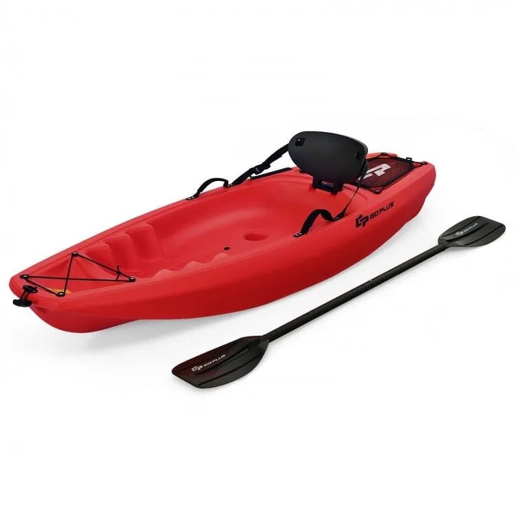 Youth kids kayak with paddle and folding backrest-GoPlus-Kayaks-GTIN6499853154284-1